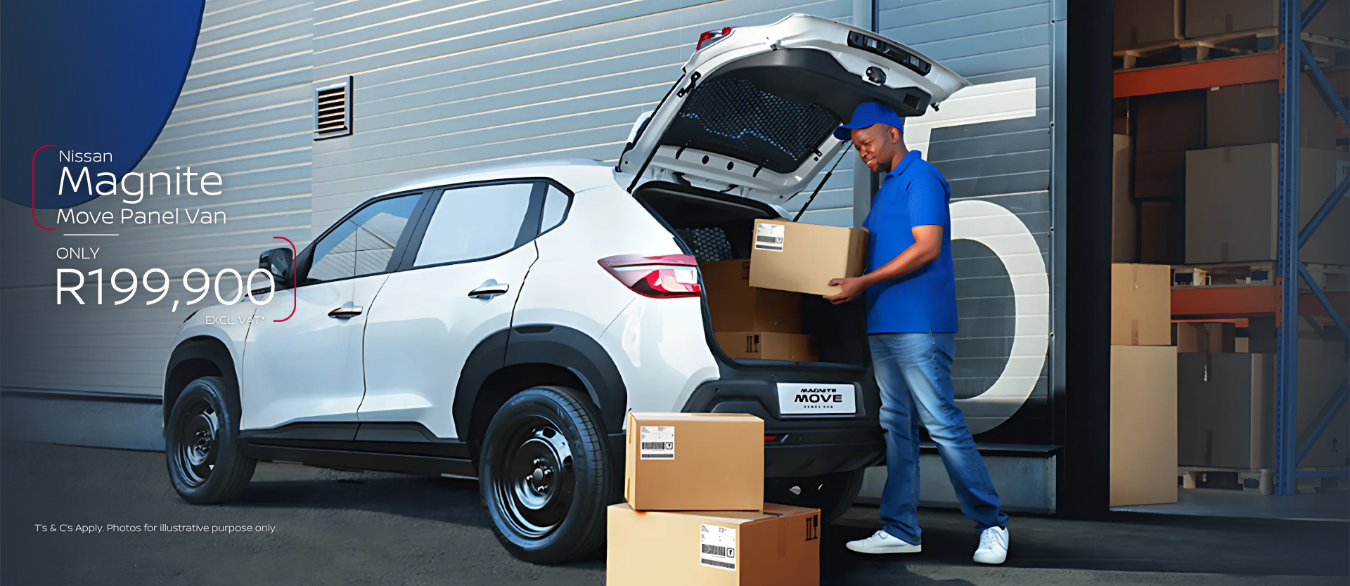 Nissan Magnite Move Panel Van Special Offer