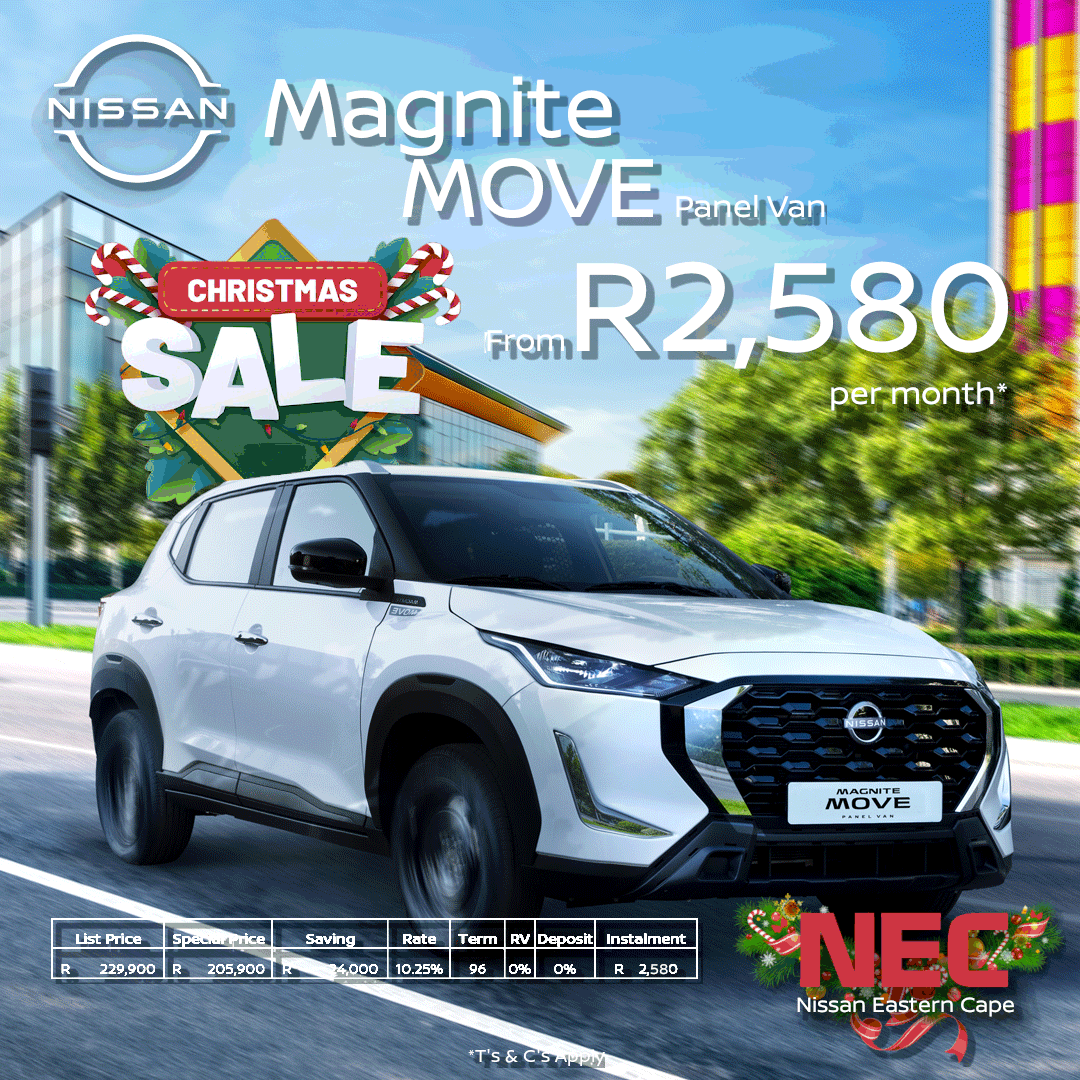 Nissan Magnite MOVE Panel Van image from Nissan Eastern Cape