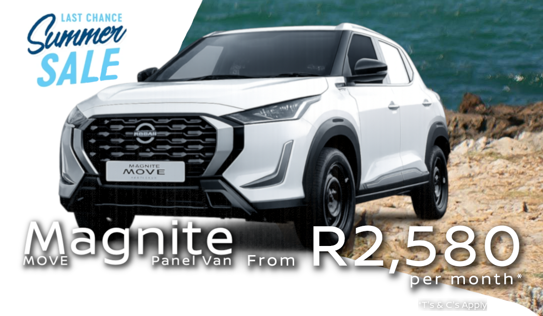 Nissan Magnite MOVE Panel Van image from Nissan Eastern Cape