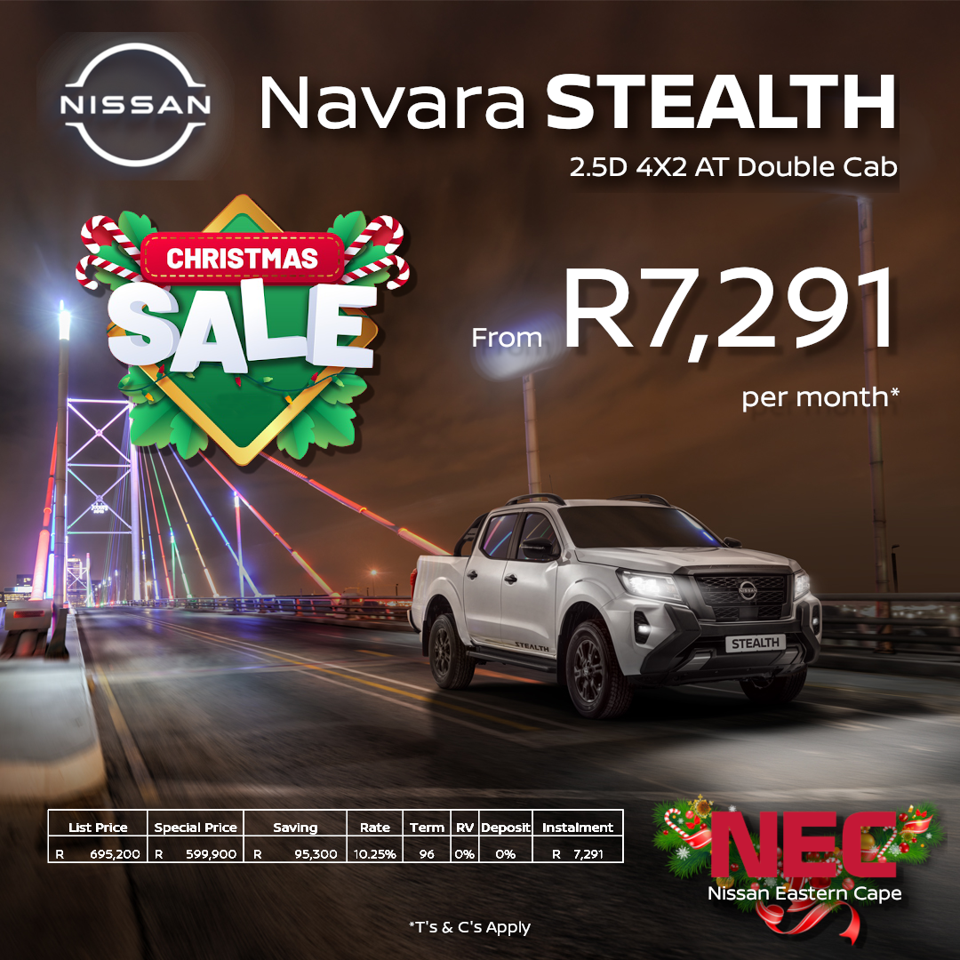 Nissan Navara 2.5D 4×2 Stealth AT Double Cab Special Offer
