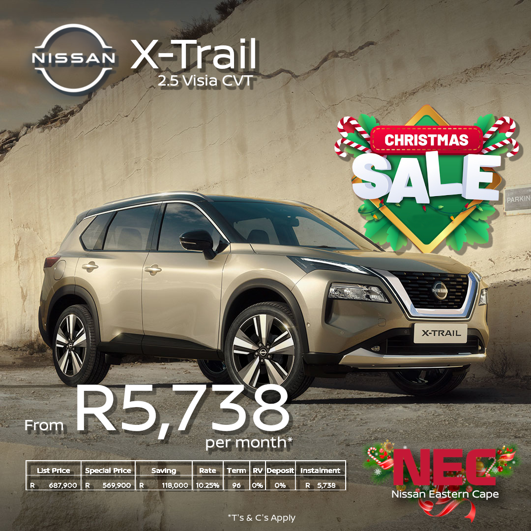 Nissan X-Trail 2.5 Visia CVT image from Nissan Eastern Cape